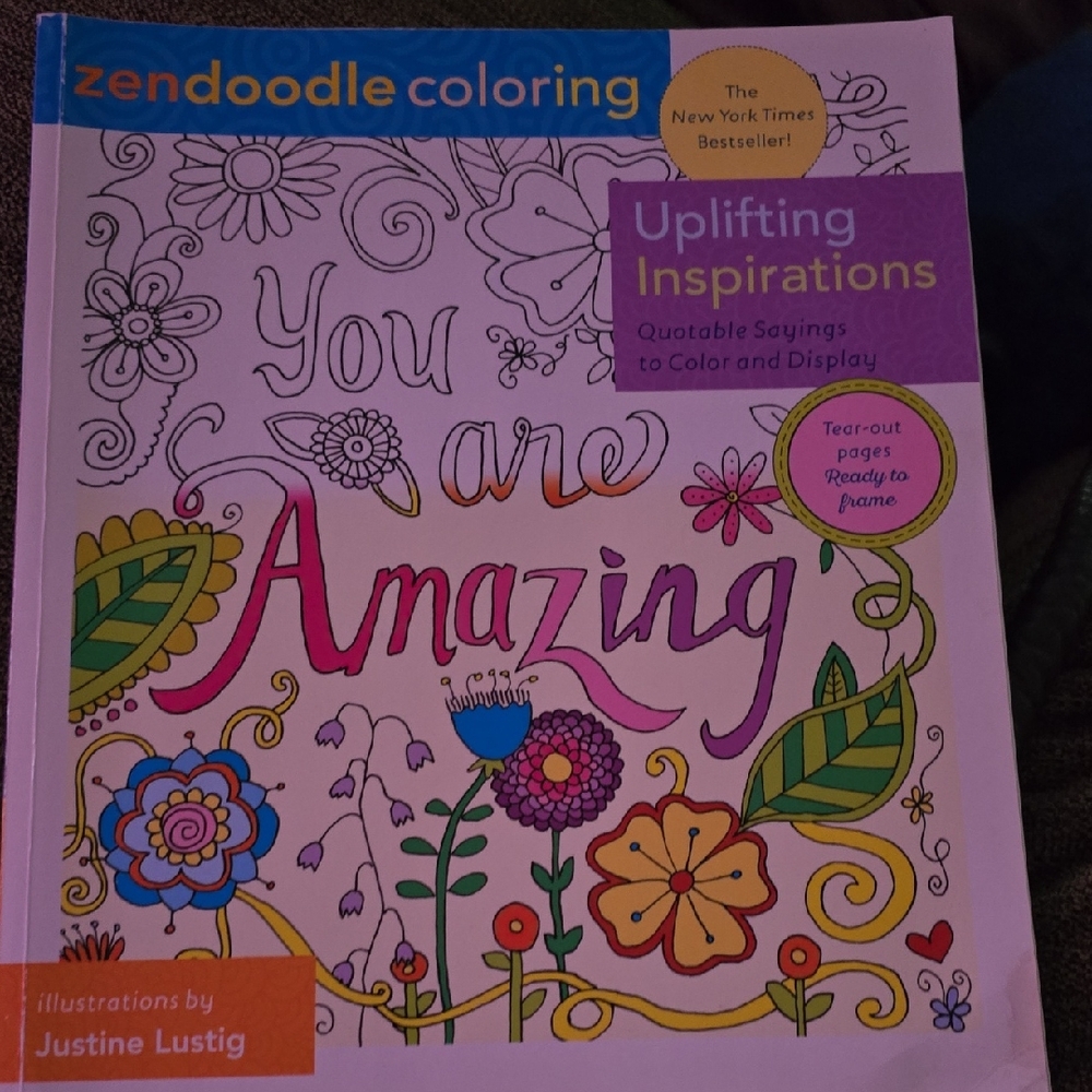 Zendoodle Coloring Book - Uplifting Inspirations